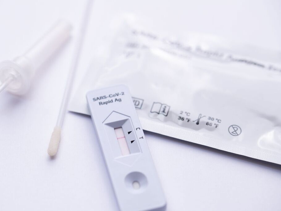 Sars Cov 2 rapid antigen test nasal kit. Self test. test at home. Corona, Covid 19