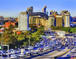 HWY CBD Op br from North Syd day