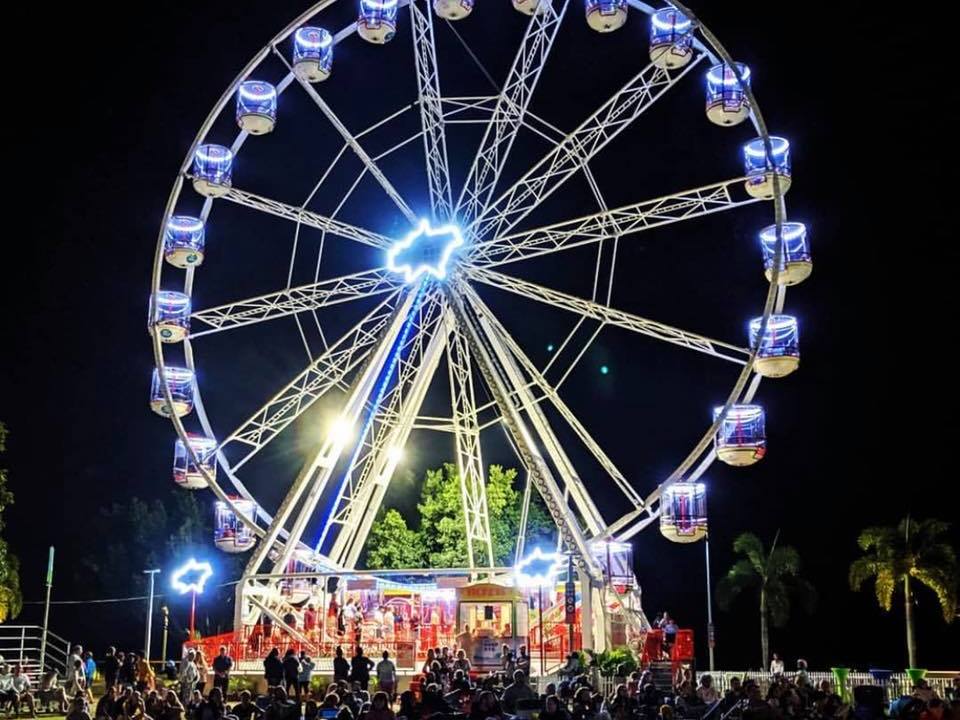 Giant ferris wheel Reef Eye returns to Cairns in 2021