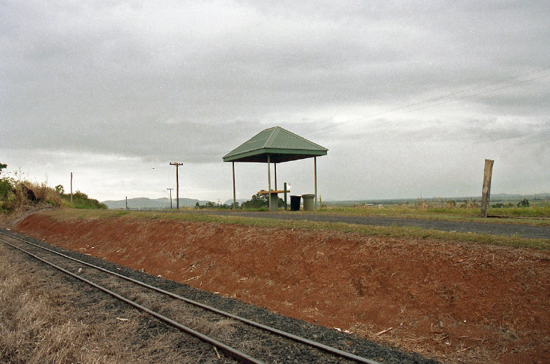The train tracks where Joanne Butterfield's property was found in 1998
