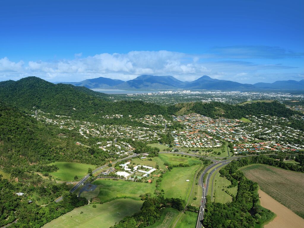 Aerial shot of Freshwater Pocket